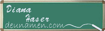 Diana Haser Visitenkarte